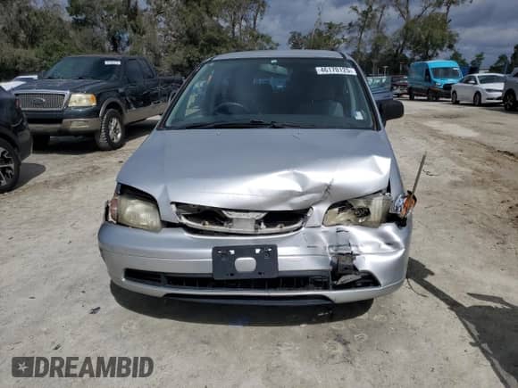 1996 Honda Odyssey with VIN RA11118375, listed as a Copart auction lot 46170125 with 185,034 mi miles and Non repairable. Bid and sale history available at DreamBid. Image 5.