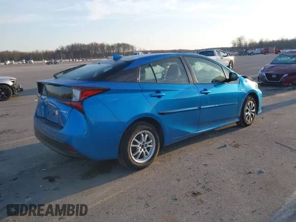 2019 Toyota Prius LE с VIN JTDL9RFU2K3013061, выставлен на аукционе IAAI как лот 41797721 с пробегом 122 721 миль миль и . История ставок и продаж доступна на DreamBid. Изображение 4.