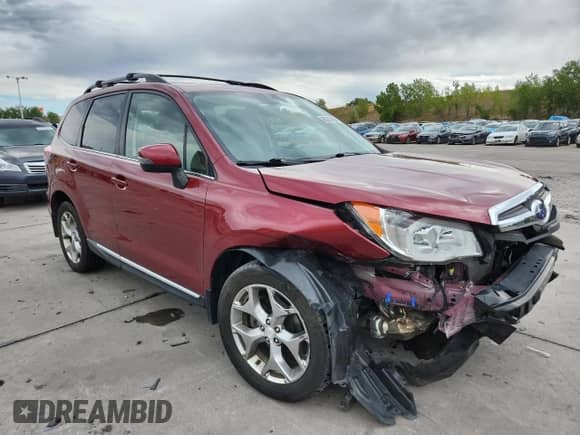 2016 Subaru Forester Touring with VIN JF2SJAXCXGH478306, listed as a Copart auction lot 80207085 with 66,734 mi miles and Salvage title. Bid and sale history available at DreamBid. Image 4.