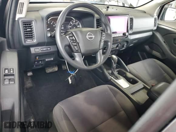 2022 Nissan Frontier S с VIN 1N6ED1CM1NN681792, выставлен на аукционе Copart как лот 80860045 с пробегом 35 509 миль миль и Списание • Salvage title. История ставок и продаж доступна на DreamBid. Изображение 8.