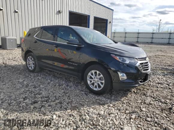 2018 Chevrolet Equinox LT z VIN 3GNAXSEV6JL343794, wystawiony jako Copart lot #82718655 z przebiegiem 94 450 mil mil oraz Czysty tytuł • Clean title. Historia ofert i sprzedaży dostępna na DreamBid. Obrazek 4.