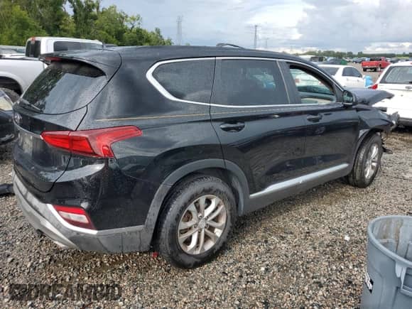 2020 Hyundai Santa Fe SE with VIN 5NMS23AD8LH207603, listed as a Copart auction lot 81752505 with Not provided miles and Non repairable. Bid and sale history available at DreamBid. Image 3.