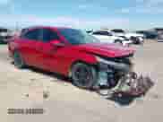 2023 Hyundai Elantra Blue z VIN KMHLM4AJ4PU043240, wystawiony jako IAAI lot #42995081 z przebiegiem 70 855 mil mil oraz . Historia ofert i sprzedaży dostępna na DreamBid. Obrazek 1.