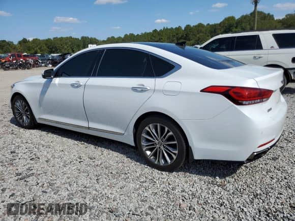 2016 Hyundai Genesis 3.8L z VIN KMHGN4JE3GU137580, wystawiony jako Copart lot #70506344 z przebiegiem 75 158 mil mil oraz Szkoda całkowita • Salvage title. Historia ofert i sprzedaży dostępna na DreamBid. Obrazek 2.