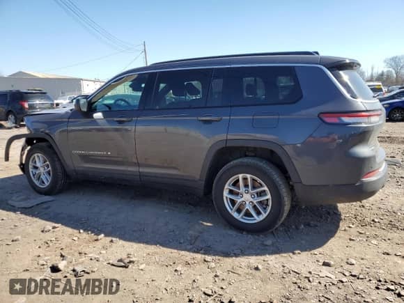 2024 Jeep Grand Cherokee Laredo X с VIN 1C4RJKAG4R8618433, выставлен на аукционе Copart как лот 47942085 с пробегом 8 450 миль миль и Списание • Salvage title. История ставок и продаж доступна на DreamBid. Изображение 2.