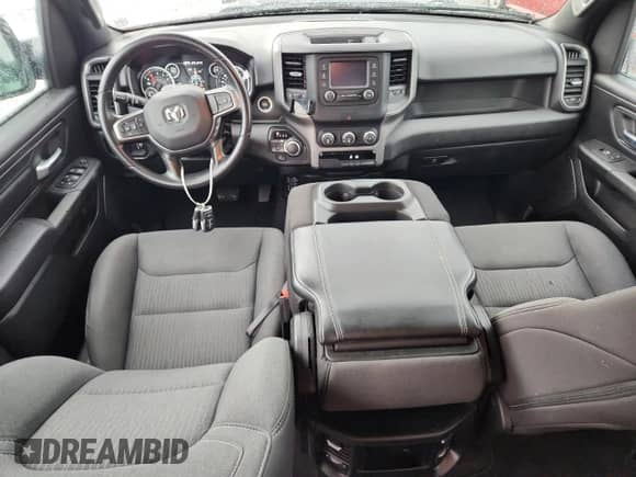 2023 Ram 1500 Tradesman with VIN 1C6SRFGT5PN639142, listed as a Copart auction lot 68443405 with 73,951 mi miles and Salvage title. Bid and sale history available at DreamBid. Image 8.