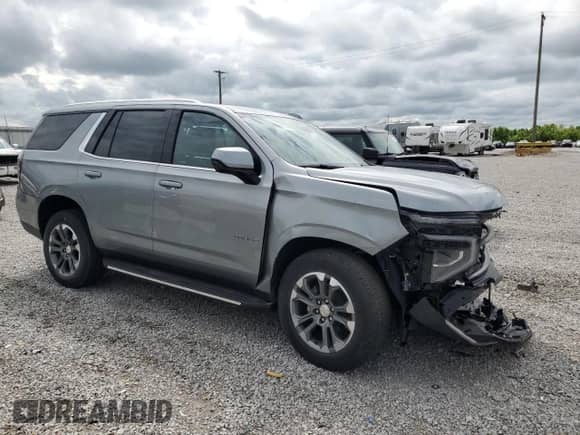 2025 Chevrolet Tahoe с VIN 1GNS6MRD8SR115780, выставлен на аукционе Copart как лот 56577345 с пробегом 12 миль миль и Списание • Salvage title. История ставок и продаж доступна на DreamBid. Изображение 4.