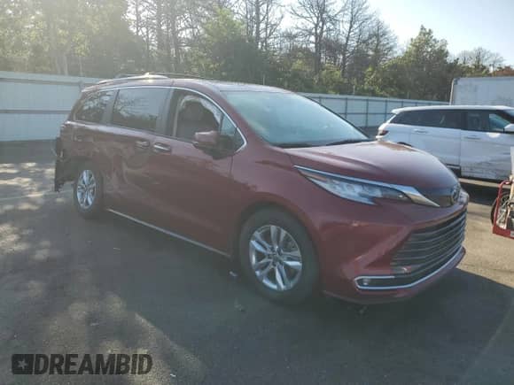 2023 Toyota Sienna Limited с VIN 5TDZSKFC6PS078367, выставлен на аукционе Copart как лот 71167205 с пробегом 43 625 миль миль и Списание • Salvage title. История ставок и продаж доступна на DreamBid. Изображение 4.