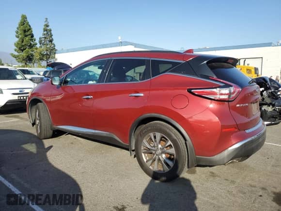 2017 Nissan Murano S with VIN 5N1AZ2MG2HN200062, listed as a Copart auction lot 87304615 with 168,425 mi miles and Salvage title. Bid and sale history available at DreamBid. Image 2.