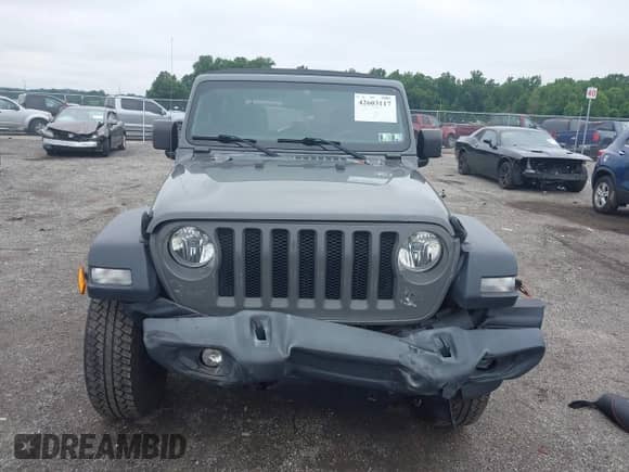 2019 Jeep Wrangler Sport S with VIN 1C4GJXAG3KW533640, listed as a IAAI auction lot 42603117 with 68,902 mi miles and . Bid and sale history available at DreamBid. Image 13.