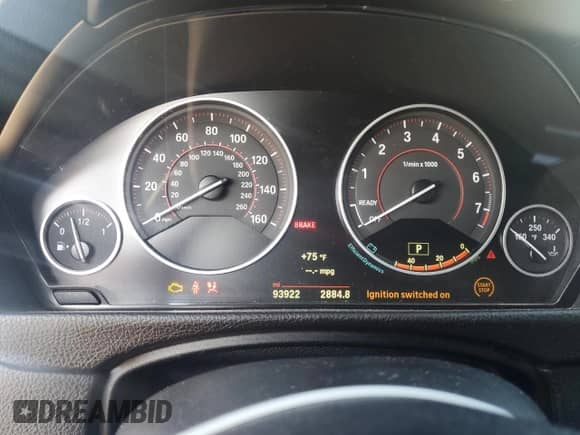 2019 BMW 4 Series 430i with VIN WBA4W3C51KAF91753, listed as a Copart auction lot 69364845 with 93,922 mi miles and Salvage title. Bid and sale history available at DreamBid. Image 9.