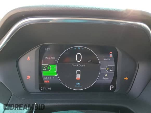 2022 Chevrolet Bolt EV 1LT с VIN 1G1FW6S04N4105416, выставлен на аукционе Copart как лот 47157053 с пробегом 2 411 миль миль и . История ставок и продаж доступна на DreamBid. Изображение 9.