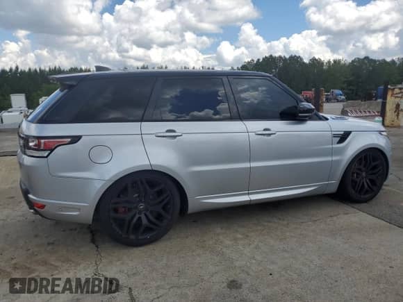 2017 Land Rover Range Rover Sport HSE Dynamic with VIN SALWV2FV9HA162590, listed as a Copart auction lot 56398165 with Not provided miles and Salvage title. Bid and sale history available at DreamBid. Image 3.
