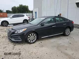 2017 Hyundai Sonata Limited z VIN 5NPE34AF9HH575803, wystawiony jako Copart lot #85154535 z przebiegiem 53 177 mil mil oraz Szkoda całkowita • Salvage title. Historia ofert i sprzedaży dostępna na DreamBid. Obrazek 1.
