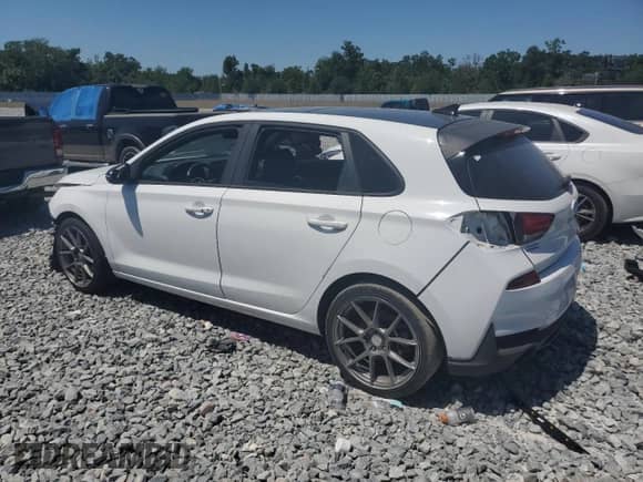 2020 Hyundai Elantra N Line z VIN KMHH55LC7LU139266, wystawiony jako Copart lot #49279955 z przebiegiem 70 688 mil mil oraz Szkoda całkowita • Salvage title. Historia ofert i sprzedaży dostępna na DreamBid. Obrazek 2.