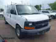 2014 Chevrolet Express Cargo with VIN 1GCWGGBA8E1122630, listed as a IAAI auction lot 42695749 with 208,291 mi miles and . Bid and sale history available at DreamBid. Image 1.