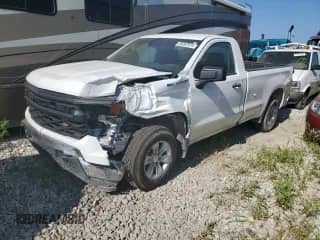 2022 Chevrolet Silverado 1500 Work Truck с VIN 3GCNAAED7NG685315, выставлен на аукционе Copart как лот 66282975 с пробегом 42 620 миль миль и Списание • Salvage title. История ставок и продаж доступна на DreamBid. Изображение 1.