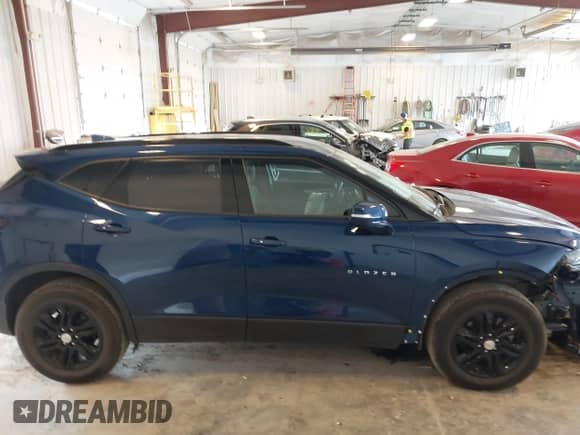 2022 Chevrolet Blazer LT with VIN 3GNKBCR40NS234401, listed as a IAAI auction lot 42937024 with Not provided miles and . Bid and sale history available at DreamBid. Image 13.