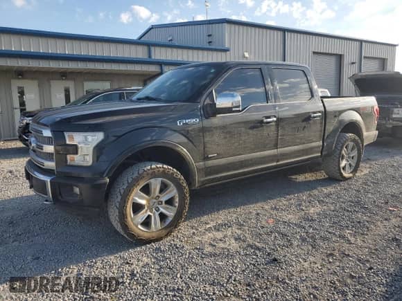 2015 Ford F-150 Platinum с VIN 1FTEW1EG2FFA81444, выставлен на аукционе Copart как лот 71634795 с пробегом 153 540 миль миль и Списание • Salvage title. История ставок и продаж доступна на DreamBid. Изображение 1.