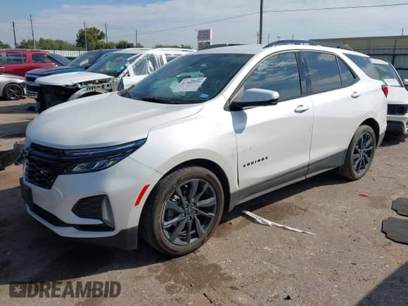 2024 Chevrolet Equinox RS с VIN 3GNAXMEG9RS110975, выставлен на аукционе IAAI как лот 43340575 с пробегом 50 147 миль миль и . История ставок и продаж доступна на DreamBid. Изображение 14.