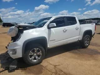 2017 Chevrolet Colorado 2WD Z71 with VIN 1GCGSDEN8H1155549, listed as a Copart auction lot 55854685 with 77,072 mi miles and Clean title. Bid and sale history available at DreamBid. Image 1.