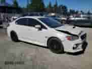 2020 Subaru WRX with VIN JF1VA1A6XL9816909, listed as a Copart auction lot 80832305 with 44,752 mi miles and Salvage title. Bid and sale history available at DreamBid. Image 4.