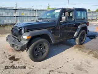 2022 Jeep Wrangler Sport S z VIN 1C4GJXANXNW263065, wystawiony jako Copart lot #53719175 z przebiegiem 28 295 mil mil oraz Szkoda całkowita • Salvage title. Historia ofert i sprzedaży dostępna na DreamBid. Obrazek 1.