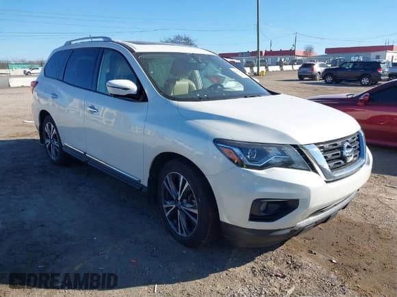 2018 Nissan Pathfinder SV с VIN 5N1DR2MN8JC618011, выставлен на аукционе IAAI как лот 41482884 с пробегом 113 915 миль миль и . История ставок и продаж доступна на DreamBid. Изображение 1.