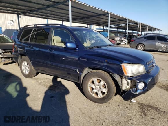 2003 Toyota Highlander с VIN JTEGF21A830120550, выставлен на аукционе Copart как лот 88160005 с пробегом 158 050 миль миль и Списание • Salvage title. История ставок и продаж доступна на DreamBid. Изображение 4.