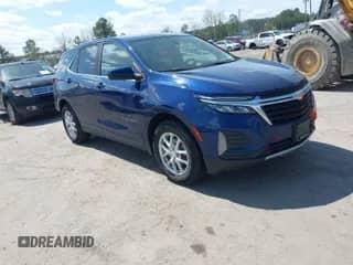 2023 Chevrolet Equinox LT z VIN 3GNAXJEG1PL189466, wystawiony jako IAAI lot #41917444 z przebiegiem 46 794 mil mil oraz . Historia ofert i sprzedaży dostępna na DreamBid. Obrazek 1.