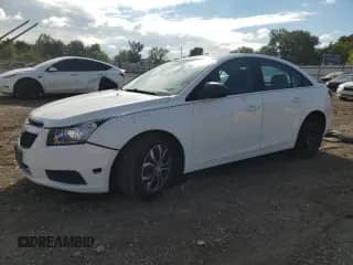 2013 Chevrolet Cruze LS with VIN 1G1PA5SH8D7320085, listed as a Copart auction lot 82117795 with 79,876 mi miles and Salvage title. Bid and sale history available at DreamBid. Image 1.
