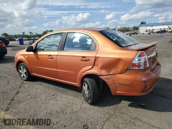 2007 Chevrolet Aveo LS с VIN KL1TD56637B126983, выставлен на аукционе Copart как лот 81889875 с пробегом 109 497 миль миль и Списание • Salvage title. История ставок и продаж доступна на DreamBid. Изображение 2.
