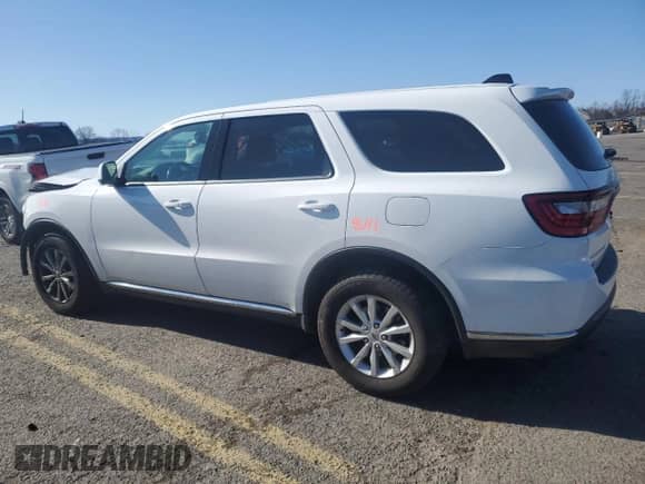 2019 Dodge Durango SXT z VIN 1C4RDJAG3KC622770, wystawiony jako Copart lot #50024785 z przebiegiem 59 435 mil mil oraz Szkoda całkowita • Salvage title. Historia ofert i sprzedaży dostępna na DreamBid. Obrazek 2.