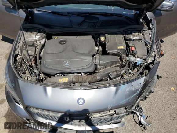 2016 Mercedes-Benz CLA 250 with VIN WDDSJ4GB5GN318414, listed as a Copart auction lot 66415225 with 84,321 mi miles and Salvage title. Bid and sale history available at DreamBid. Image 11.