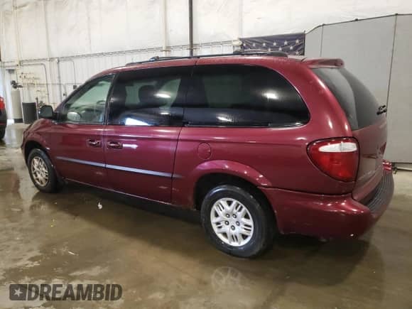 2002 Dodge Caravan Sport with VIN 2B4GP44362R612926, listed as a Copart auction lot 80188325 with 203,065 mi miles and Clean title. Bid and sale history available at DreamBid. Image 2.