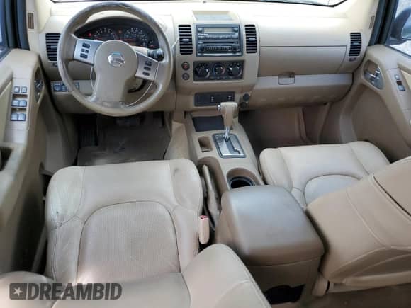 2005 Nissan Frontier SE with VIN 1N6AD07U15C424064, listed as a Copart auction lot 68090785 with 153,296 mi miles and Salvage title. Bid and sale history available at DreamBid. Image 8.