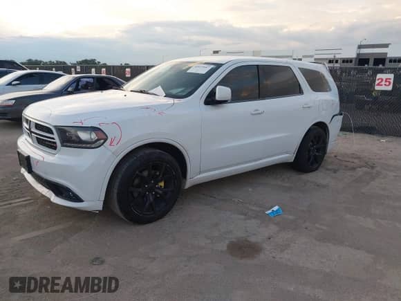 2017 Dodge Durango GT with VIN 1C4RDHDG4HC930480, listed as a IAAI auction lot 42973607 with 191,878 mi miles and . Bid and sale history available at DreamBid. Image 2.