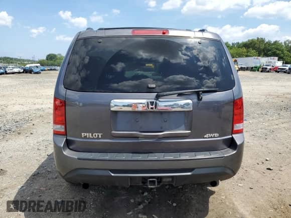 2014 Honda Pilot LX with VIN 5FNYF4H28EB046134, listed as a Copart auction lot 66297005 with 107,395 mi miles and Salvage title. Bid and sale history available at DreamBid. Image 6.