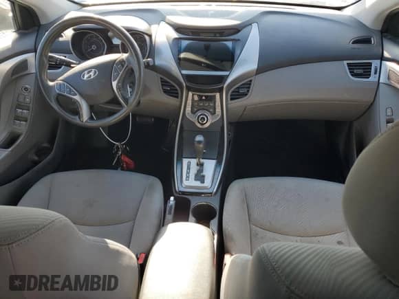 2013 Hyundai Elantra GLS with VIN KMHDH4AE1DU001745, listed as a Copart auction lot 87302965 with 172,838 mi miles and Salvage title. Bid and sale history available at DreamBid. Image 8.