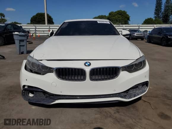 2019 BMW 4 Series 430i with VIN WBA4W3C54KAF93240, listed as a Copart auction lot 66692785 with 66,410 mi miles and Salvage title. Bid and sale history available at DreamBid. Image 5.