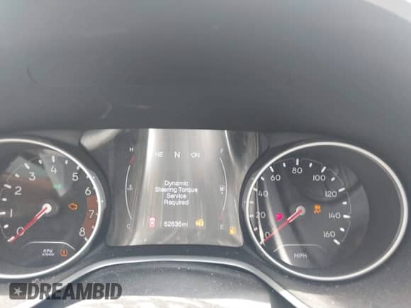 2019 Jeep Compass Latitude with VIN 3C4NJDBB2KT652939, listed as a IAAI auction lot 39583288 with 62,636 mi miles and . Bid and sale history available at DreamBid. Image 15.