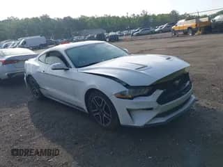 2020 Ford Mustang EcoBoost z VIN 1FA6P8TH7L5118825, wystawiony jako IAAI lot #42985356 z przebiegiem 95 157 mil mil oraz . Historia ofert i sprzedaży dostępna na DreamBid. Obrazek 1.