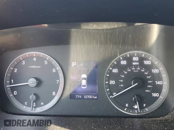 2017 Hyundai Sonata Sport z VIN 5NPE34AF7HH582541, wystawiony jako Copart lot #80252495 z przebiegiem 127 001 mil mil oraz Szkoda całkowita • Salvage title. Historia ofert i sprzedaży dostępna na DreamBid. Obrazek 9.