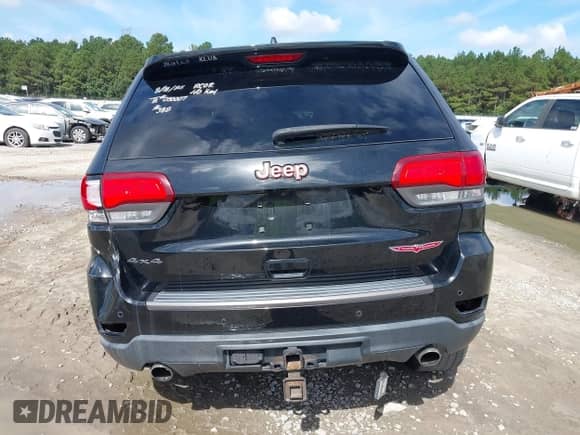 2017 Jeep Grand Cherokee Trailhawk z VIN 1C4RJFLT3HC678457, wystawiony jako IAAI lot #43140273 z przebiegiem 95 300 mil mil oraz . Historia ofert i sprzedaży dostępna na DreamBid. Obrazek 16.