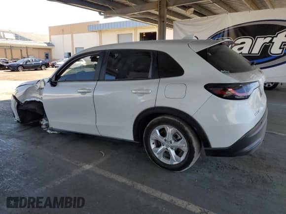 2023 Honda HR-V LX with VIN 3CZRZ1H30PM728226, listed as a Copart auction lot 68096065 with 70,600 mi miles and Salvage title. Bid and sale history available at DreamBid. Image 2.