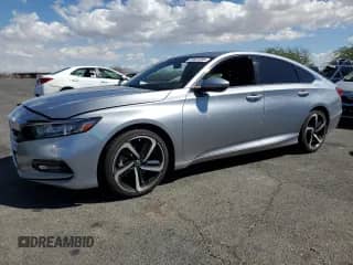 2020 Honda Accord Sport with VIN 1HGCV2F38LA028947, listed as a Copart auction lot 83937235 with 57,413 mi miles and Salvage title. Bid and sale history available at DreamBid. Image 1.