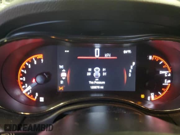 2019 Dodge Durango GT Plus with VIN 1C4RDJDG5KC777395, listed as a Copart auction lot 89493715 with 123,276 mi miles and Clean title. Bid and sale history available at DreamBid. Image 9.