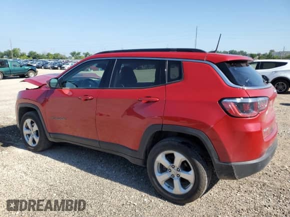 2018 Jeep Compass Latitude with VIN 3C4NJDBB4JT331323, listed as a Copart auction lot 63425895 with 116,611 mi miles and Salvage title. Bid and sale history available at DreamBid. Image 2.