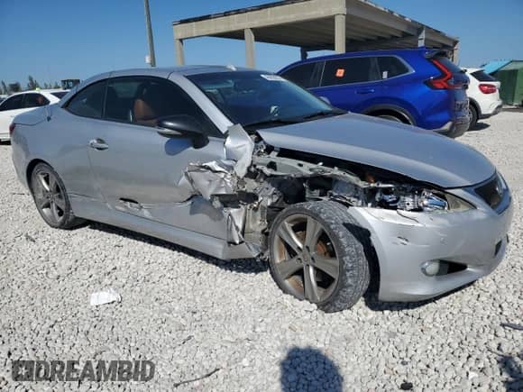 2012 Lexus IS 250 C z VIN JTHFF2C24C2525894, wystawiony jako Copart lot #48859805 z przebiegiem 152 280 mil mil oraz Szkoda całkowita • Salvage title. Historia ofert i sprzedaży dostępna na DreamBid. Obrazek 4.
