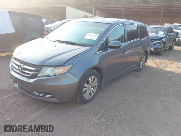 2016 Honda Odyssey EX с VIN 5FNRL5H48GB080789, выставлен на аукционе IAAI как лот 43199811 с пробегом 201 941 миль миль и . История ставок и продаж доступна на DreamBid. Изображение 17.